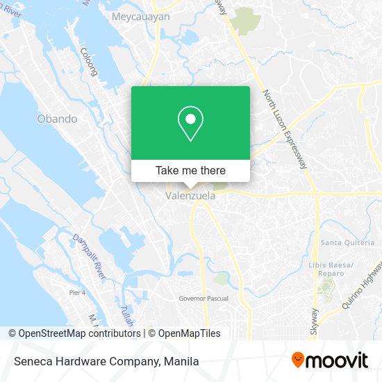 Seneca Hardware Company map