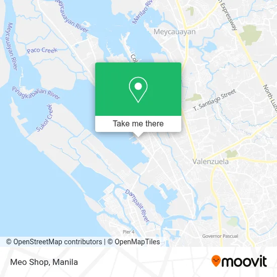 Meo Shop map