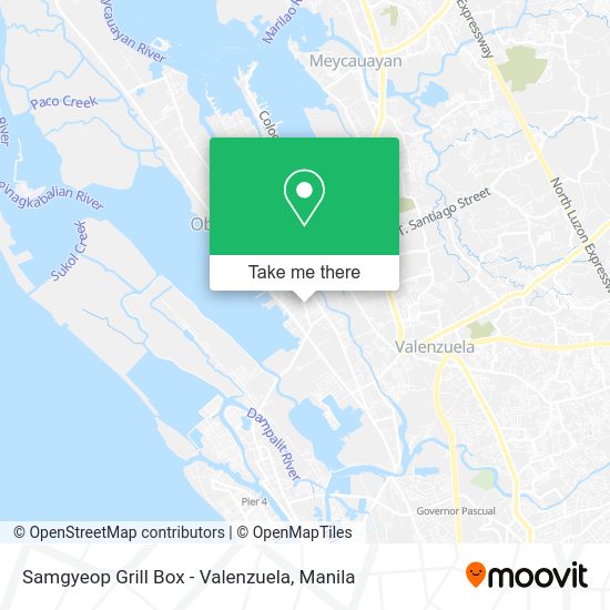 Samgyeop Grill Box - Valenzuela map