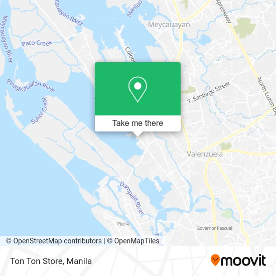 Ton Ton Store map