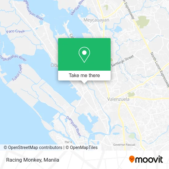Racing Monkey map