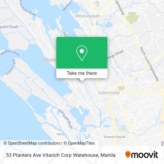 53 Planters Ave Vitarich Corp Warehouse map