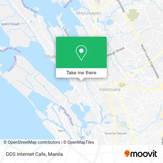 DDS Internet Cafe map