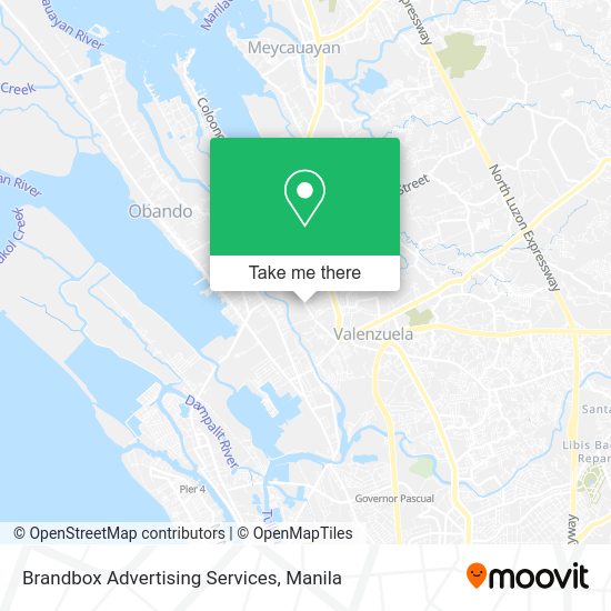 Brandbox Advertising Services map