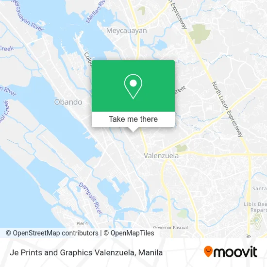 Je Prints and Graphics Valenzuela map