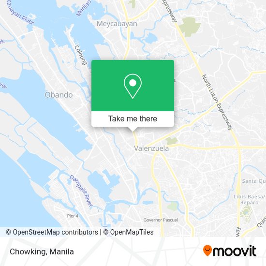 Chowking map