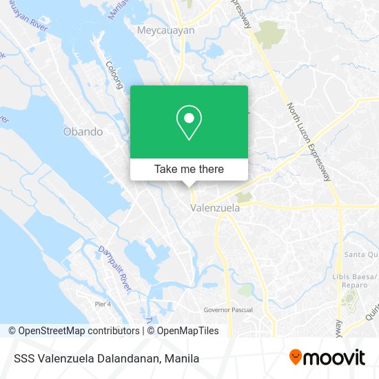 SSS Valenzuela Dalandanan map
