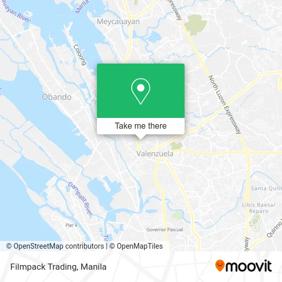 Filmpack Trading map