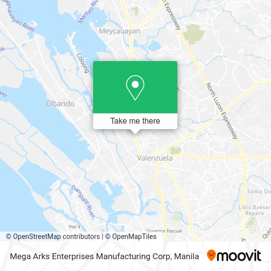 Mega Arks Enterprises Manufacturing Corp map