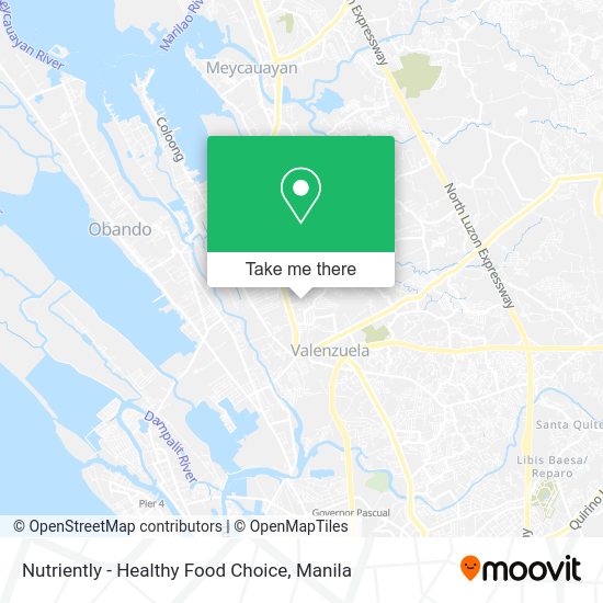 Nutriently - Healthy Food Choice map