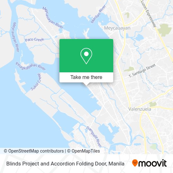 Blinds Project and Accordion Folding Door map