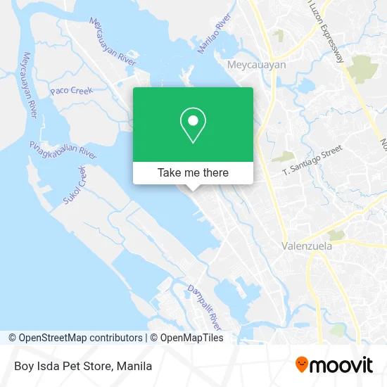 Boy Isda Pet Store map
