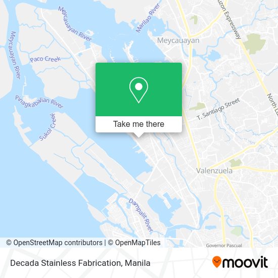 Decada Stainless Fabrication map