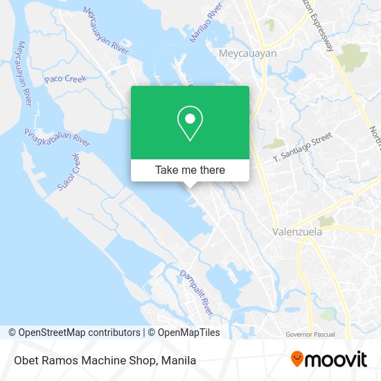 Obet Ramos Machine Shop map