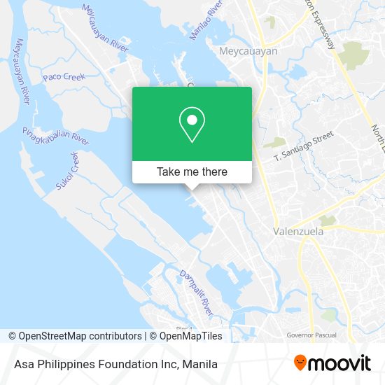 Asa Philippines Foundation Inc map