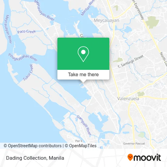 Dading Collection map