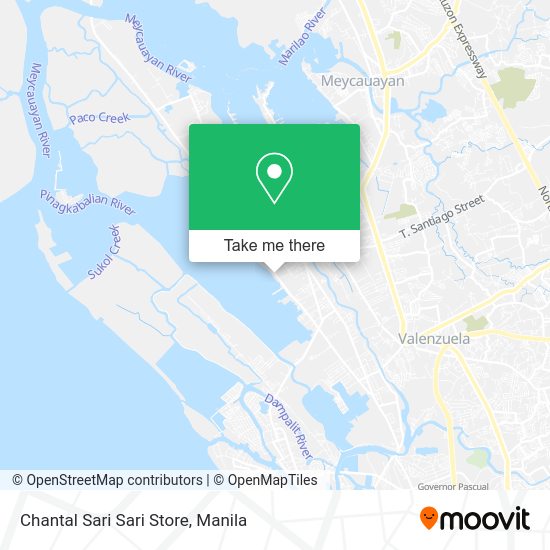 Chantal Sari Sari Store map