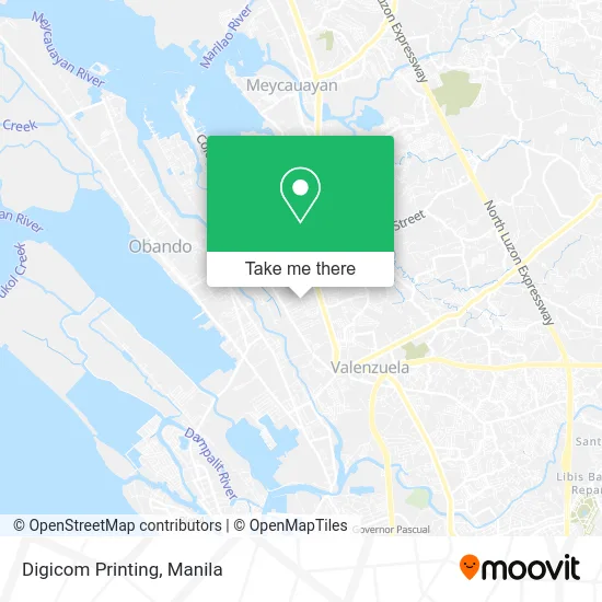 Digicom Printing map