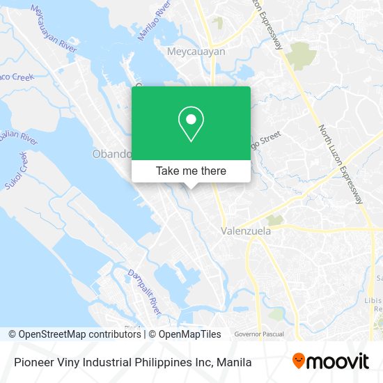 Pioneer Viny Industrial Philippines Inc map