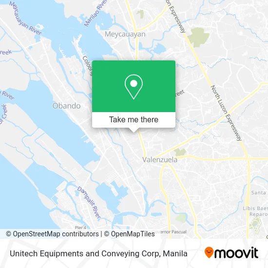 Unitech Equipments and Conveying Corp map