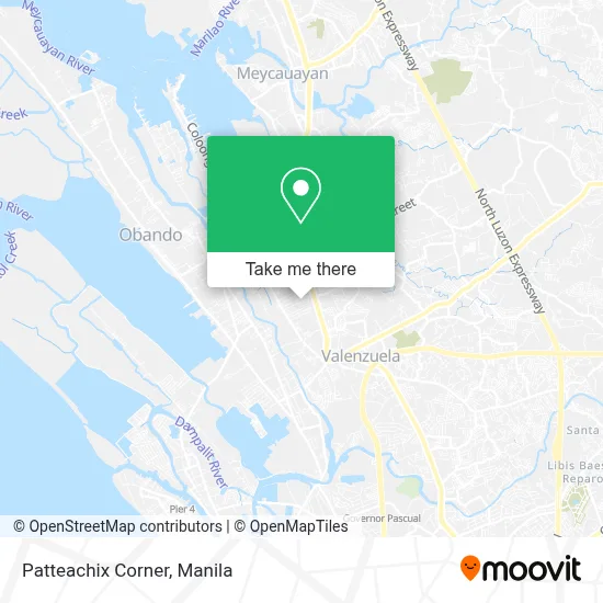 Patteachix Corner map