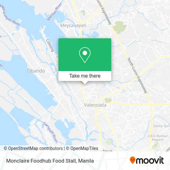 Monclaire Foodhub Food Stall map