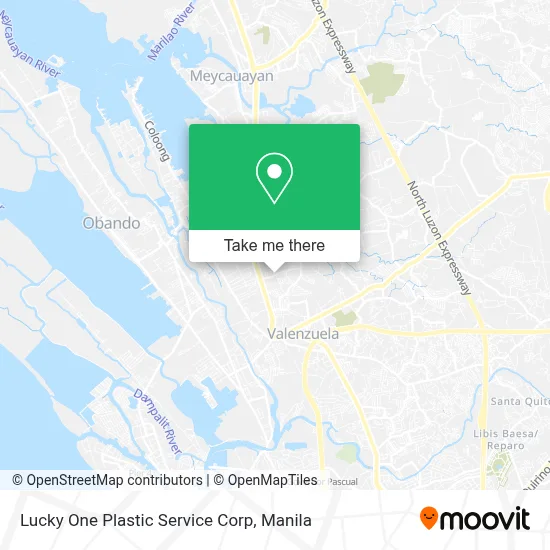 Lucky One Plastic Service Corp map