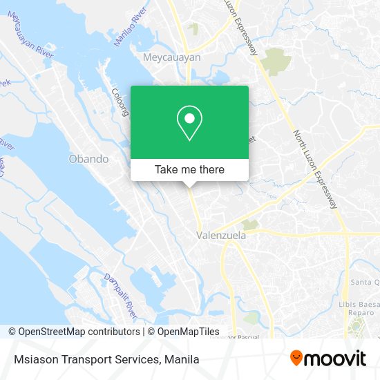 Msiason Transport Services map