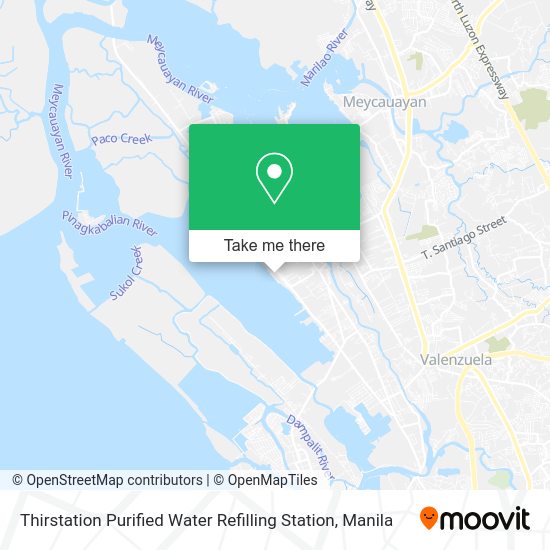 Thirstation Purified Water Refilling Station map