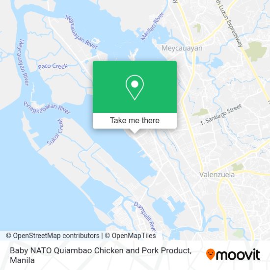 Baby NATO Quiambao Chicken and Pork Product map