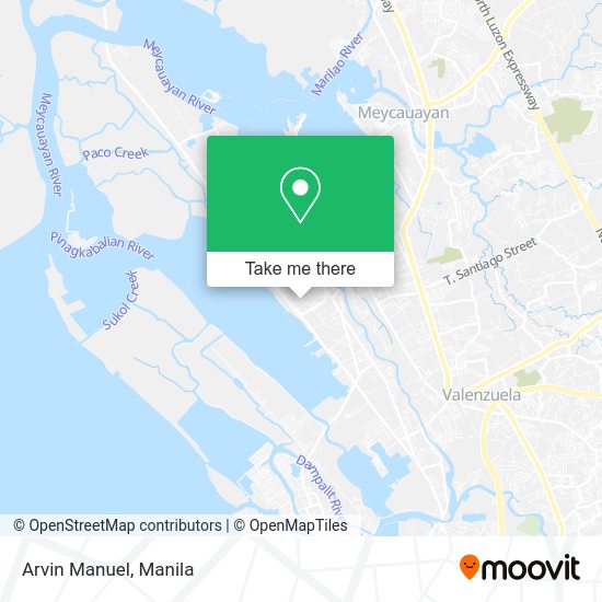 Arvin Manuel map