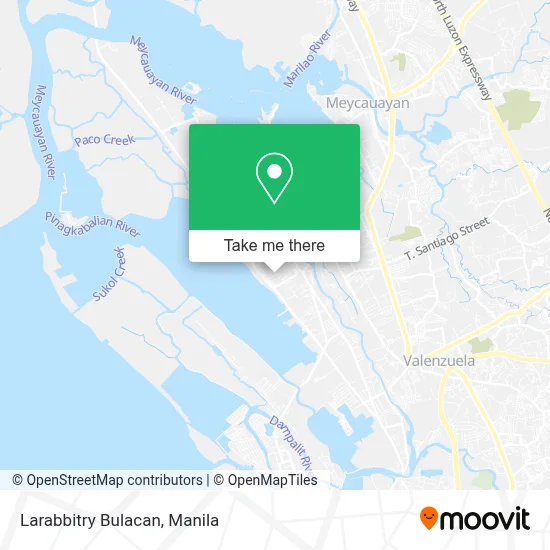 Larabbitry Bulacan map