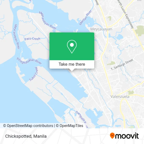 Chickspotted map