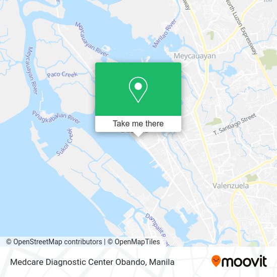 Medcare Diagnostic Center Obando map