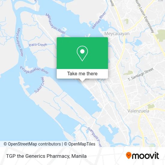 TGP the Generics Pharmacy map