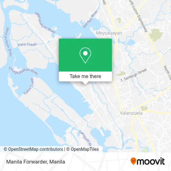 Manila Forwarder map
