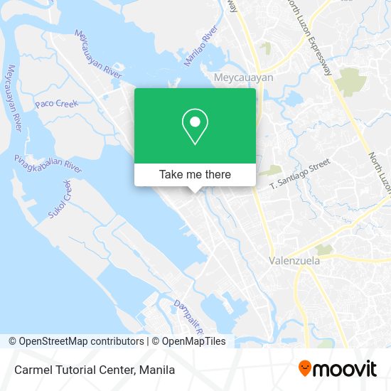 Carmel Tutorial Center map