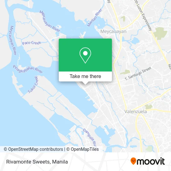 Rivamonte Sweets map