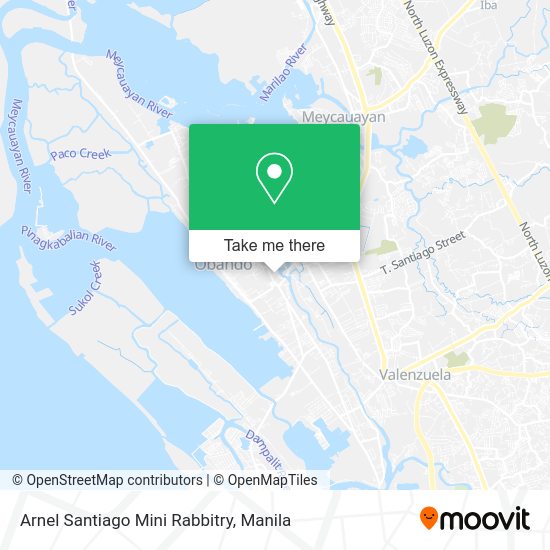 Arnel Santiago Mini Rabbitry map