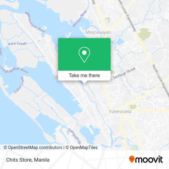 Chits Store map