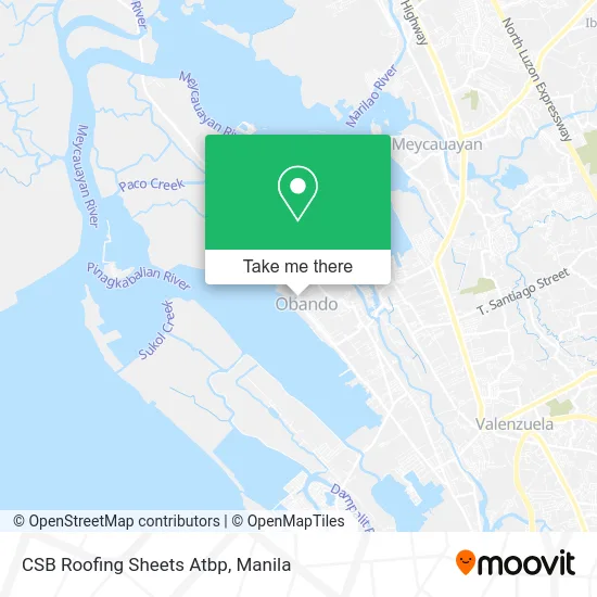 CSB Roofing Sheets Atbp map