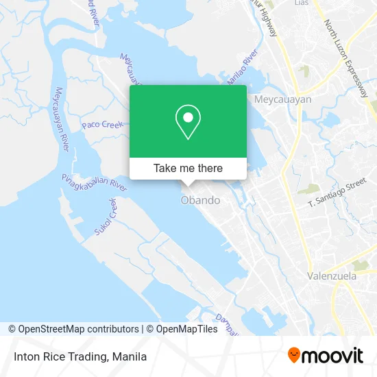 Inton Rice Trading map