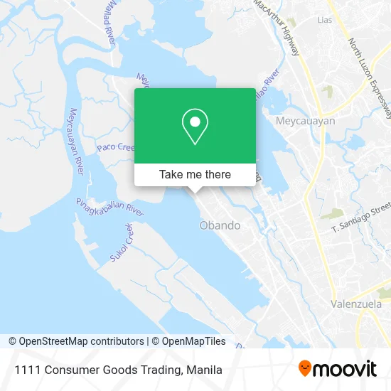 1111 Consumer Goods Trading map