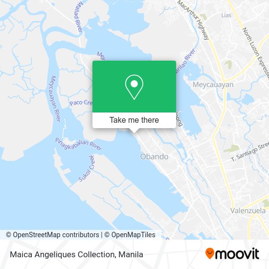 Maica Angeliques Collection map