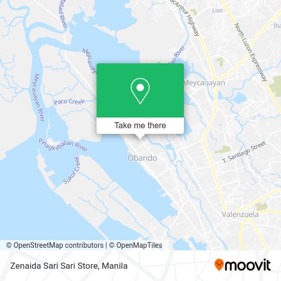 Zenaida Sari Sari Store map