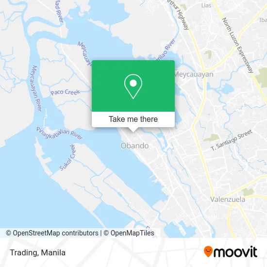 Trading map
