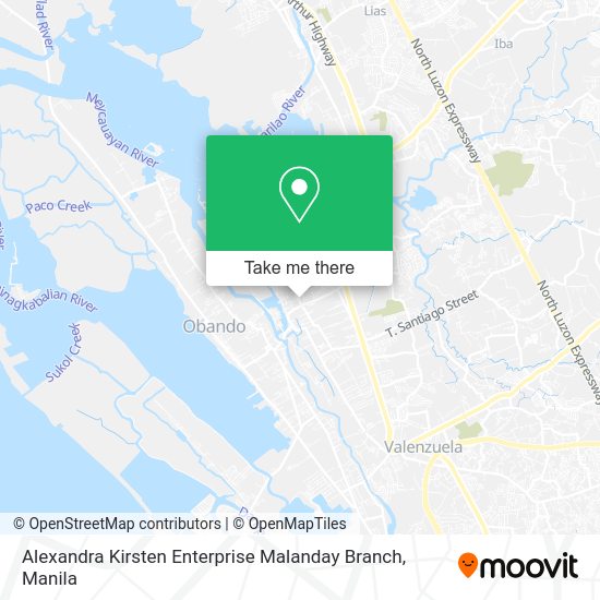 Alexandra Kirsten Enterprise Malanday Branch map