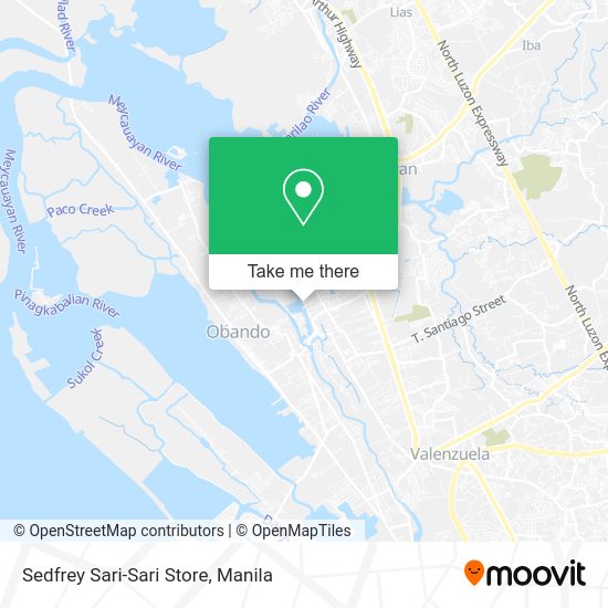 Sedfrey Sari-Sari Store map