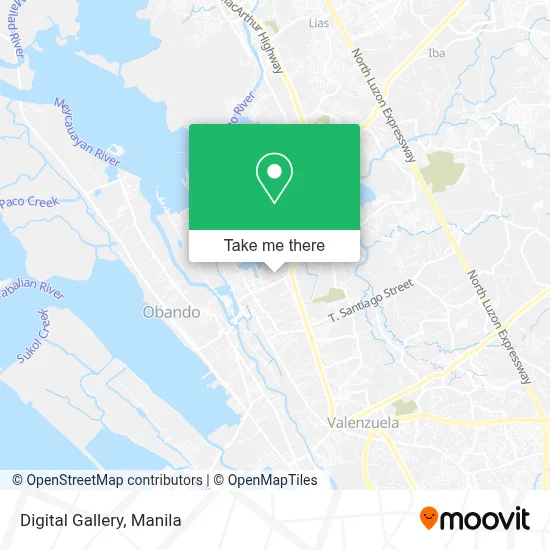 Digital Gallery map