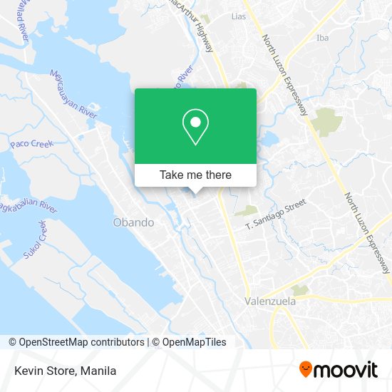 Kevin Store map